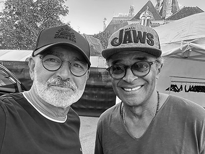 Yannick Noah et Franck Anderson